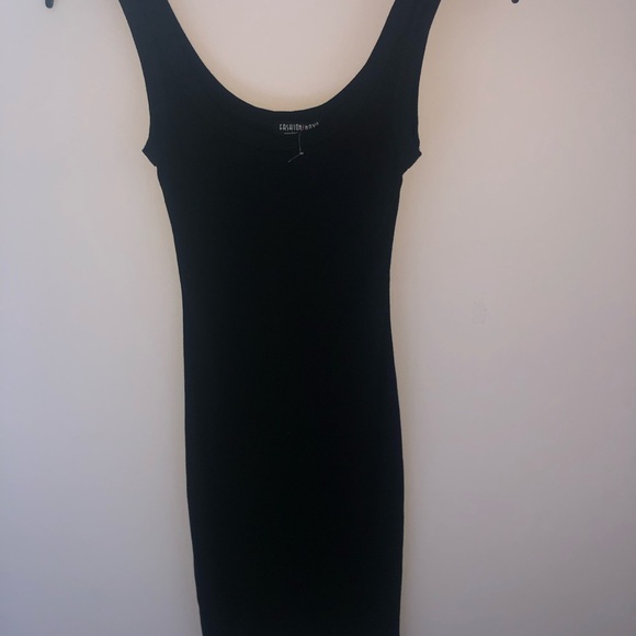 Black Mini tank Dress - Picture 3 of 5